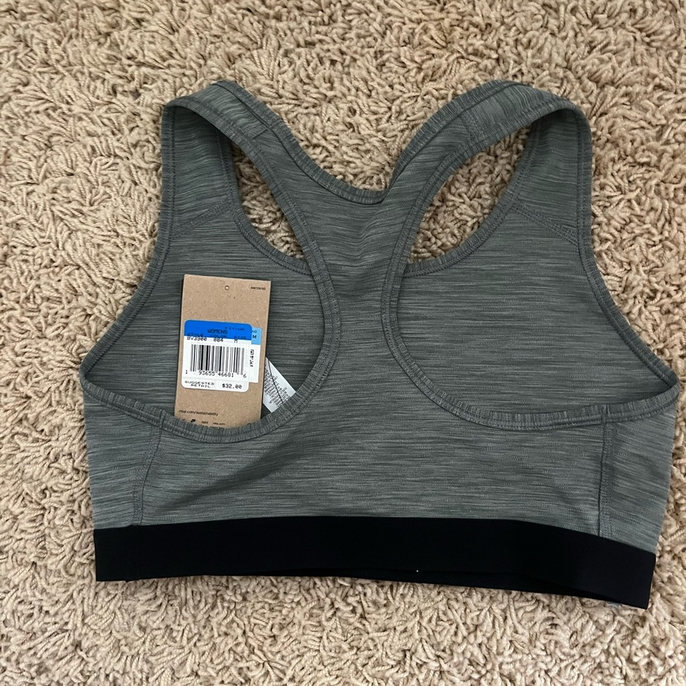 Women's Gray Sports Bra
